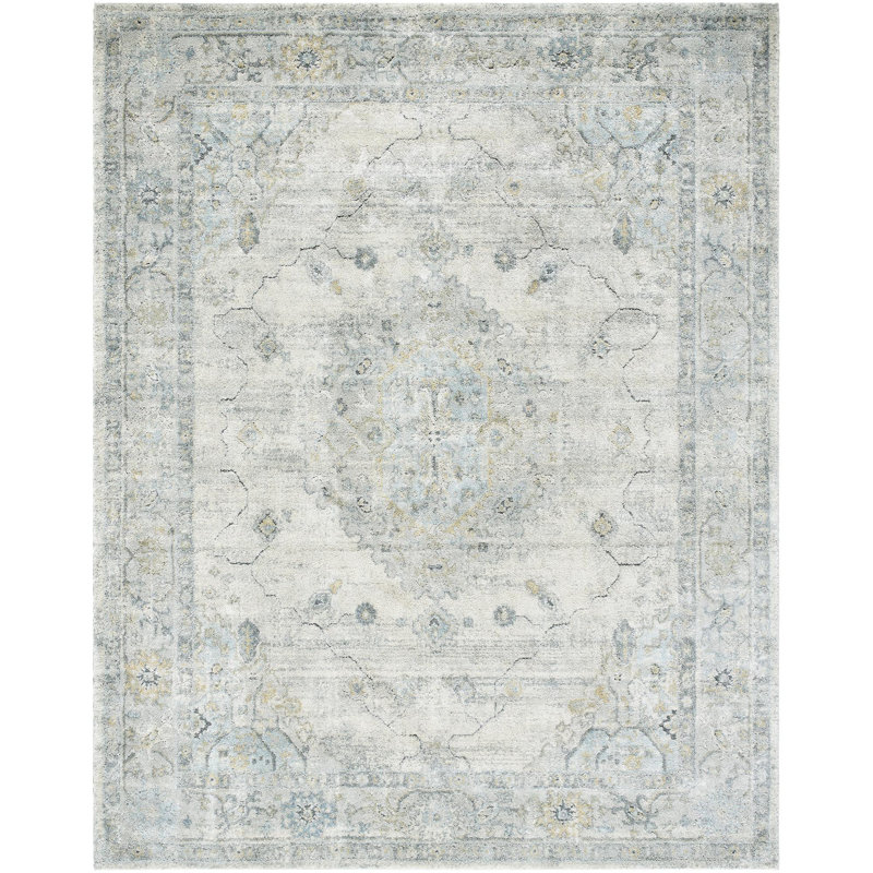Tapis d'intérieur tissé à la machine Hengrove, Rectangle 7 pi 10 po x 10 pi