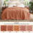 Bedsure Cotton & Rayon from Bamboo Waffle Blanket, Lightweight and Breathable for Year-Round Comfort-108924542-108924536