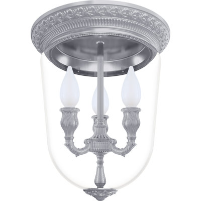 Frakes Glass LED Flush Mount