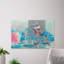 « stripeed tapis bikini », impression sur toile tendue-25807622