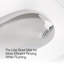 Siège de toilette bidet allongé Purewash E860