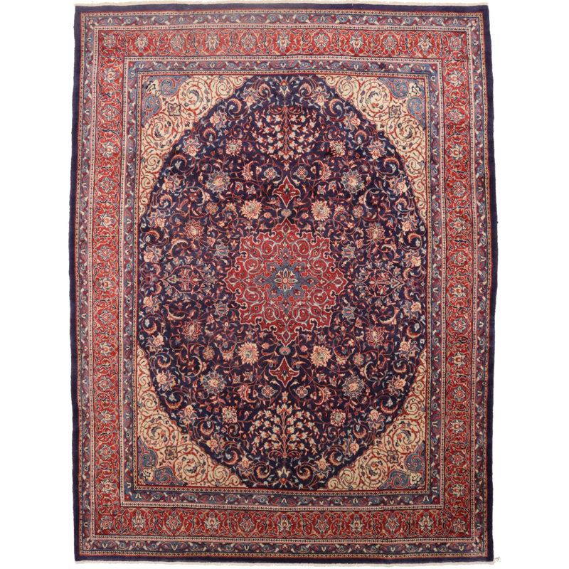 Tapis oriental rétro 10 x 13