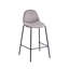 Tabouret de bar en velours Lazio avec pieds en fer-1985942203-1882502423