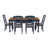 Thornbury Navy 6PC Dining Set-918990585-918990584