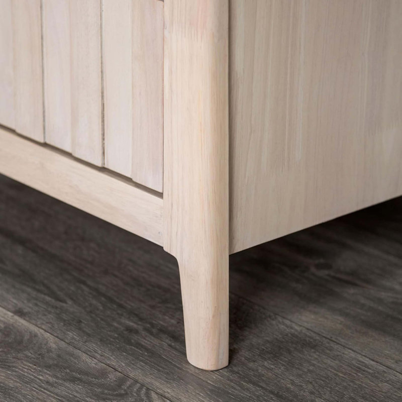 Table de chevet style Mid-Century 1pc