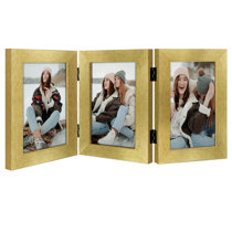 Black And Gold Triple Photo Frame 4x6 - £20.99 - Photo Frames