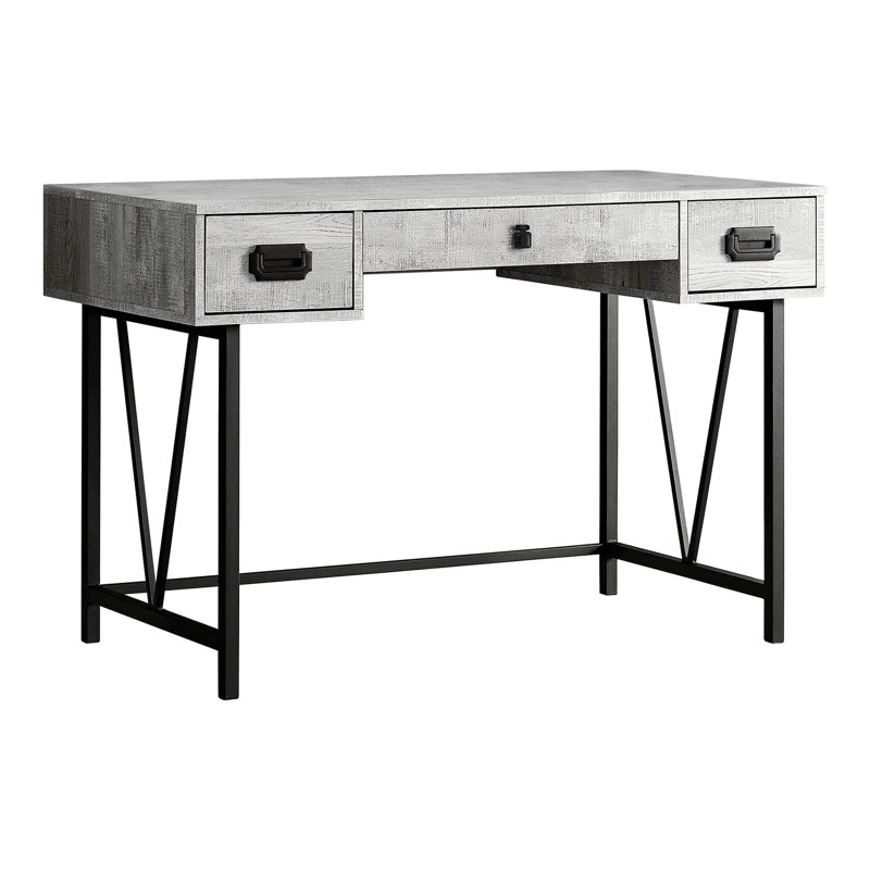 Bureau d'ordinateur Iglehart, Gris
