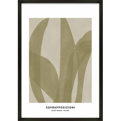 Zabini Marine Flora 3, reproduction d'art encadrée