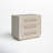 Rhydian Dysen 3 - Drawer Solid Wood Nightstand in Linen/Beige