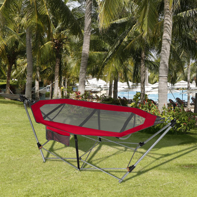 Chrisshanno 1 Person Classic Hammock with Stand