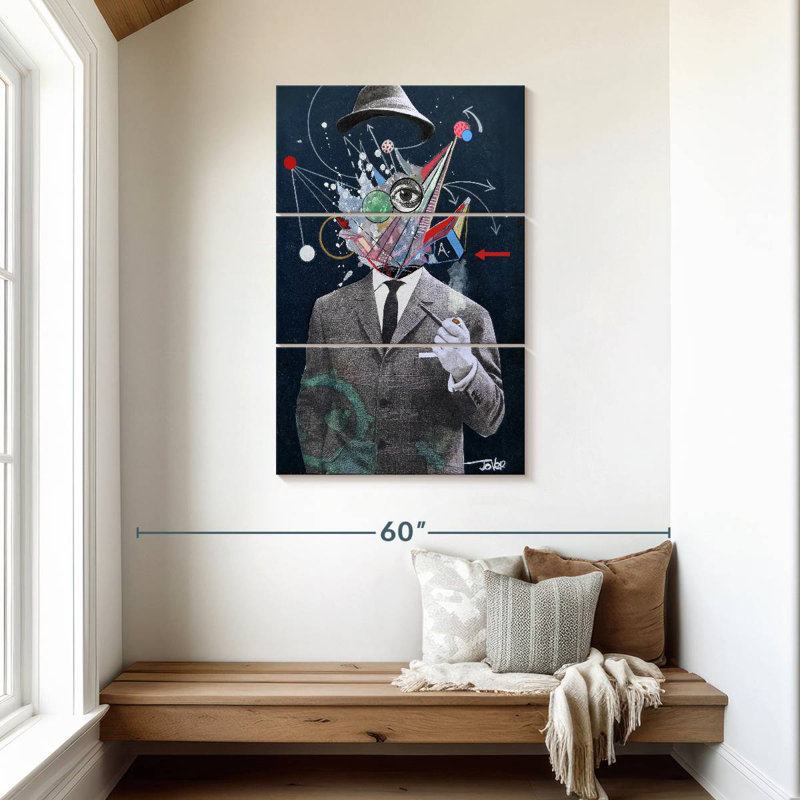 Leisha Allégorical Man, H 45 po x l 28 po