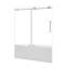 Porte de baignoire coulissante simple sans cadre l 56 "- H 60" x H 58 "-87849807