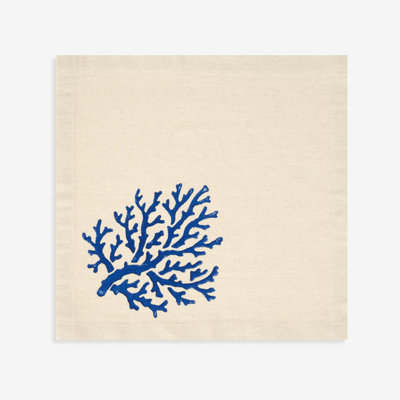 Kenley Linen Embroidered Square