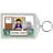 Personalized Name That Toon Office, Messy - Male Rhinestone Bordered Key Chain-106950392