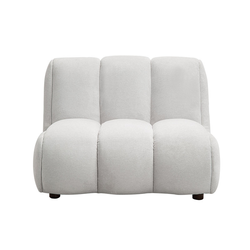 Enio Chair in Ivory White
