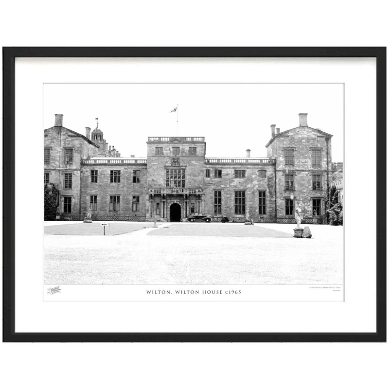 Wilton, Wilton House C1965 - Single Picture Frame Print, 40cm H x 50cm W x 2.3cm D