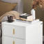 Saturmino 40cm W Manufactured Wood Bedside Table-356011373