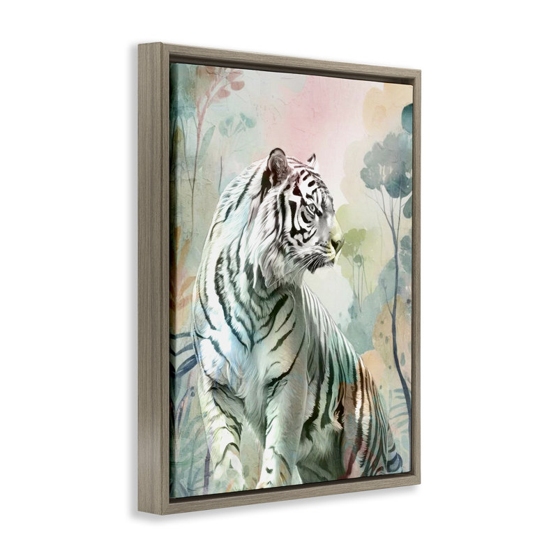 Cadre flottant Soft Tiger, Cadre flottant orme Montalcino, H 21 po x l 17 po