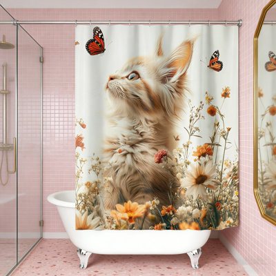Ensemble de rideau de douche Rustic Forest