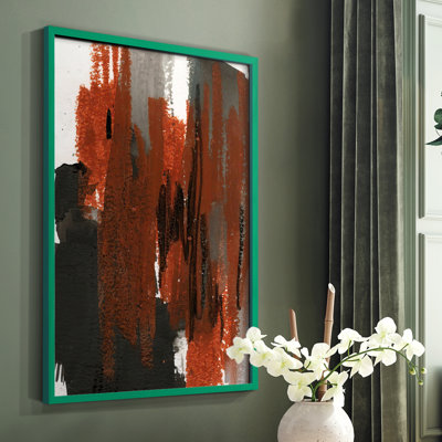 «Loft Pastel VI», reproduction encadrée - bois massif
