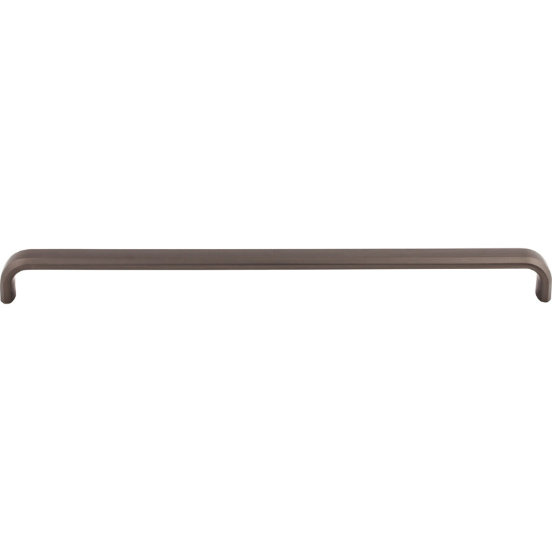 Telfair Bar pull, Ash Gray, 12" Center to Center