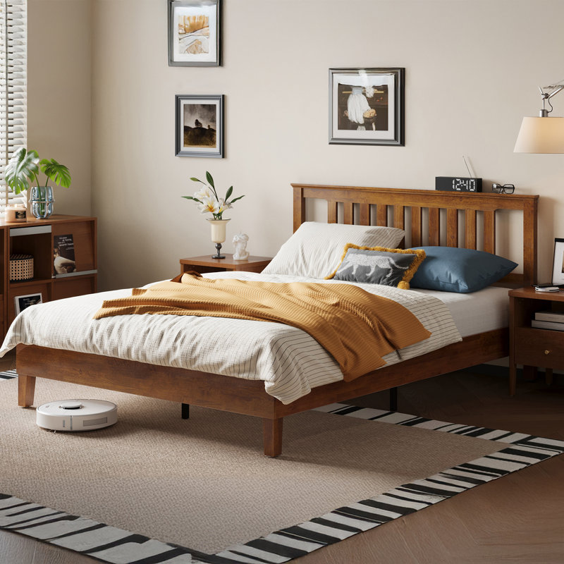  Lit plateforme Sawiris, Espresso, Double