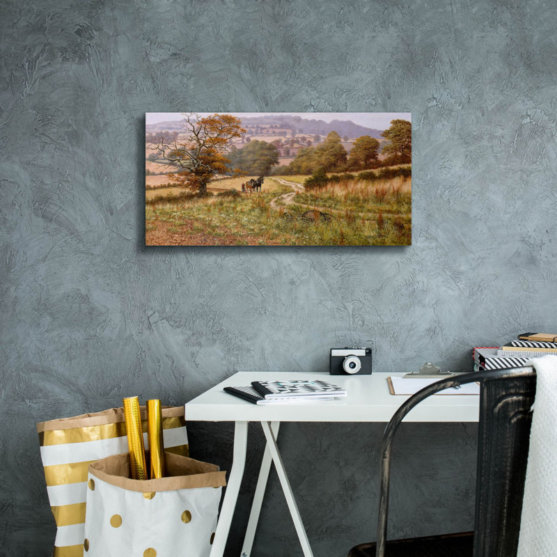 Reproduction sur toile tendue «Keinz Times Gone By», H 12 po x l 24 po x P 0,75 po