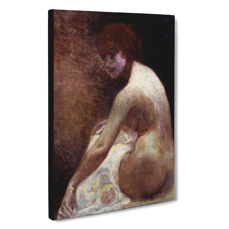 Nude by Fujishima Takeji - Wrapped Canvas, 76cm H x 50cm W x 3cm D