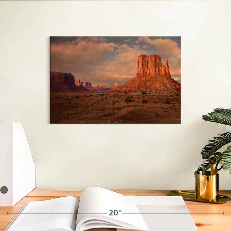 Alvord Monument Valley Butte, 8" H x 12" W