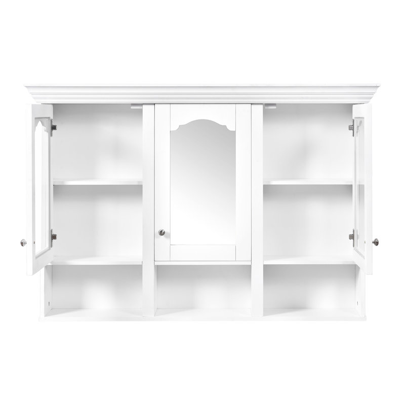 Armoire de salle de bain murale 47 "avec miroir