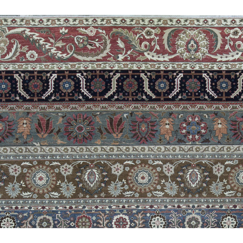Sultanabad Wool Floral Area Rug