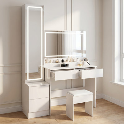 Extra Large Led Mirror Vanity Table