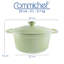 Commichef Lightweight Cast Iron Enamelled Cast Iron Dutch Oven-124408218-124408215