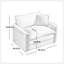 Chaises d'appoint pour le salon
