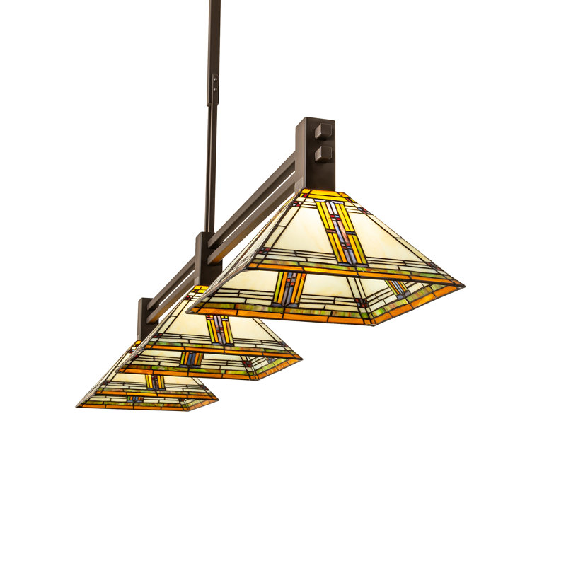 72" Long Nevada 3 Light Island Pendant