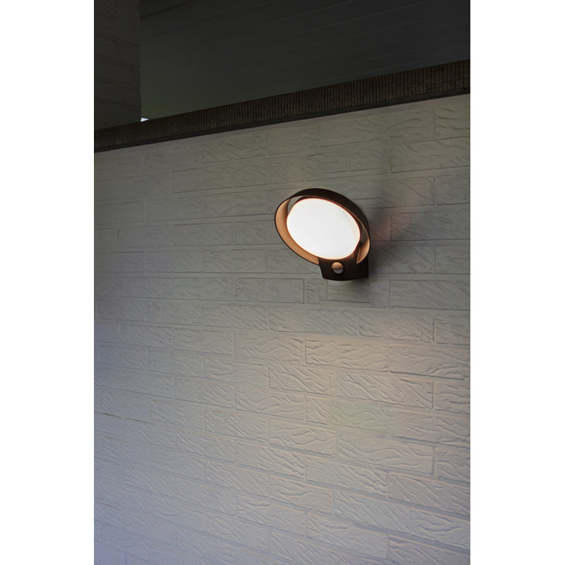 Makayia 16.4cm H Integrated LED Outdoor Flush Mount