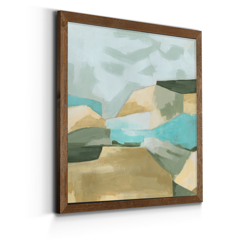 Optical Fields II, reproduction d’art sur toile encadrée, H 27,5 po x l 27,5 po x P 1,5 po, Érable encadré