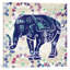 Painted Elephant II by Katrina Craven - Wrapped Canvas Print-42153390