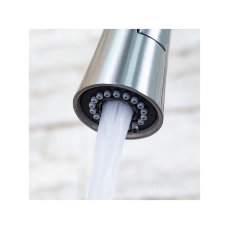 Artos Trova Pull Down Kitchen Faucet, Chrome