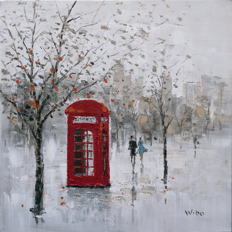 «Last Call-1», reproduction de peinture à l'huile sur toile tendue
