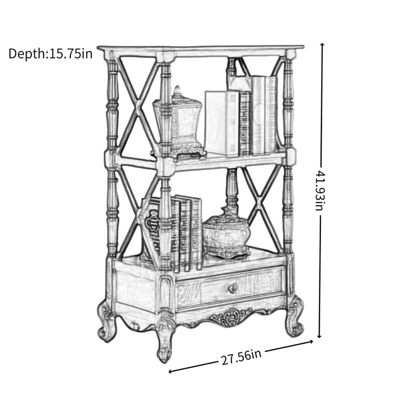 American-style Simple Multi-layer Display Cabinet