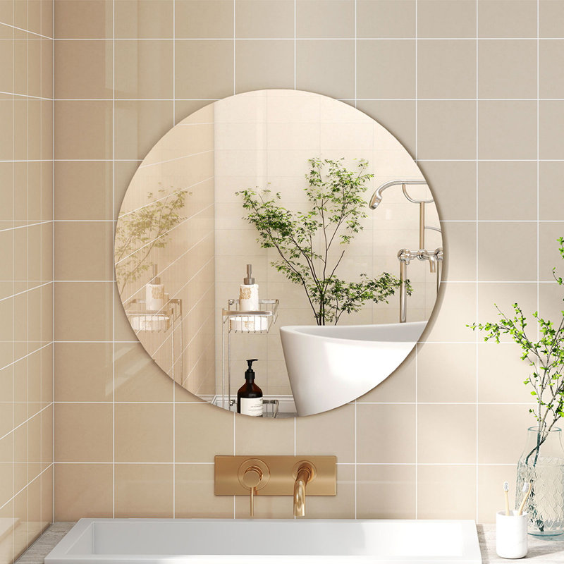 Aluminium Round Mirror