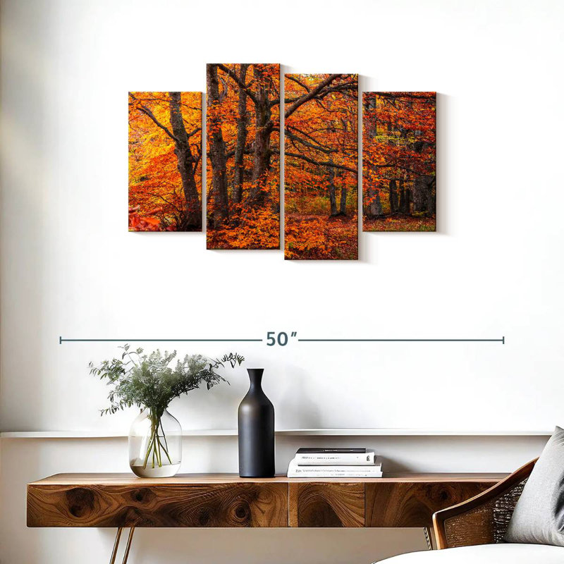 Les bois d'Alvord en automne, H 22 po x l 36 po