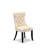 42D418475B144BCEBFECA5DC2801E6B3 5 Piece Dining Set Contains a Rectangle Wooden Table with Removable leaf and 4 Padded Chairs, Black-123099960-123099963