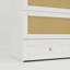 Lit escamotable avec tiroirs Murphy, blanc