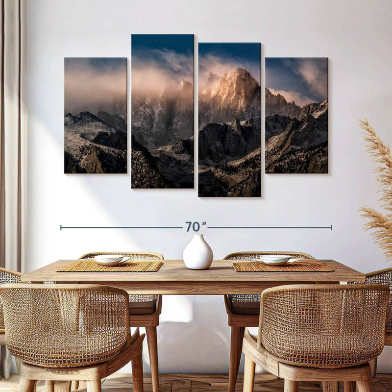 Alvord Mt. Whitney Winter Sanctuary, 42" H x 68" W