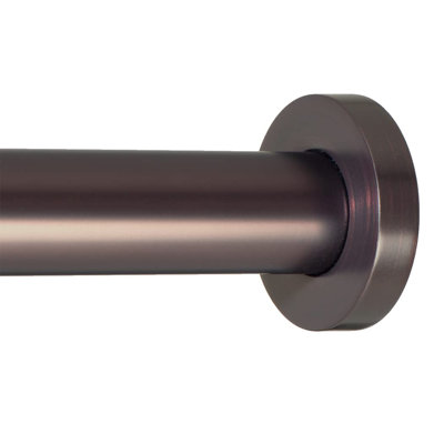 Shower Tension Curtain Rod - Adjustable Tension Rod for Shower Curtains, Bathroom, or Windows, Easy to Install, No Drilling Required, Rustproof, Adjustable 54 to 90 Inch Oil Rubbed Bronze