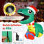 Décoration de Noël dinosaure gonflable