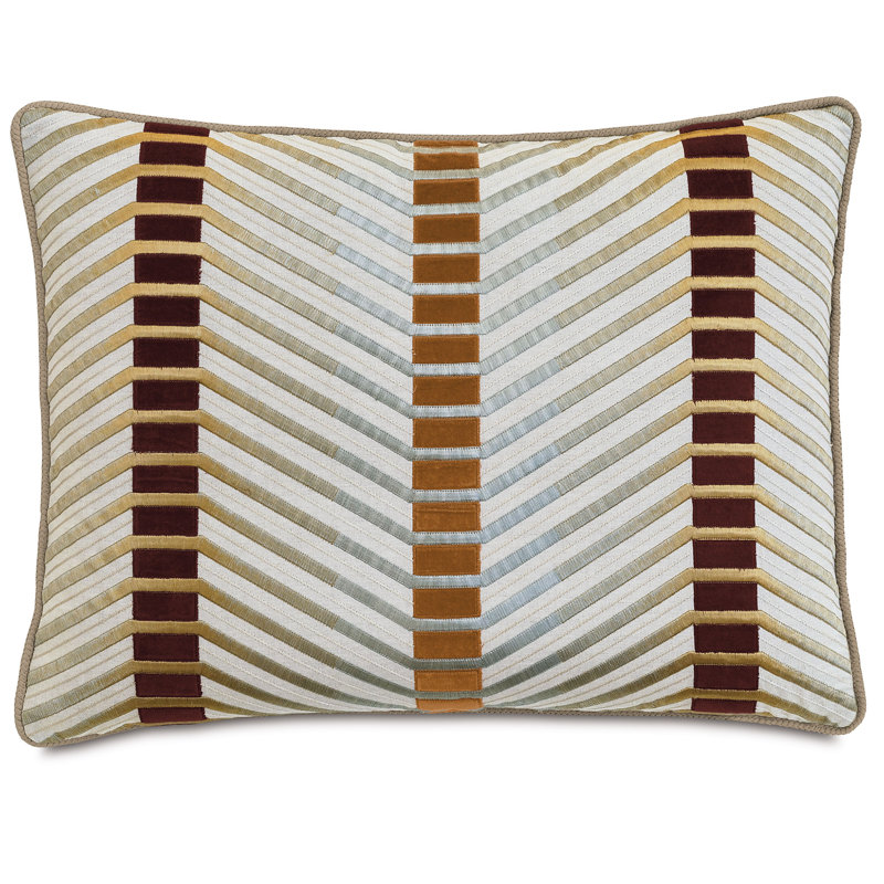 Rufus Striped Cotton Blend Sham, Standard