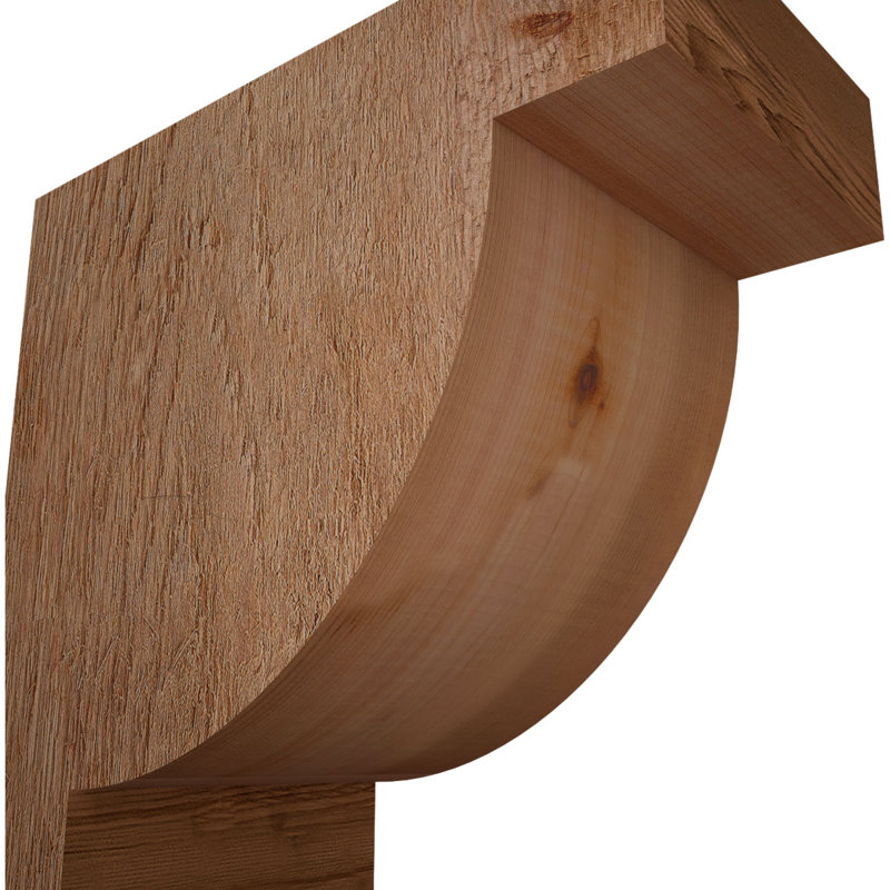 Alpine Rough Sawn, Cèdre rouge, H 12 po x l 12 po x P 6 po